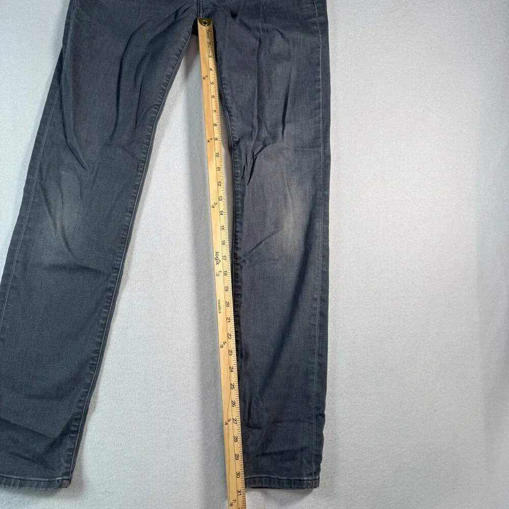 Joes Jeans Mens 29 Gray Straight Slim Mid Rise Stretch